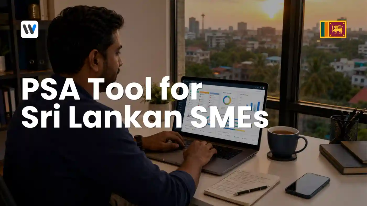 Ferramenta de PSA para PMEs no Sri Lanka, automação de serviços profissionais, Worklenz PSA, software de gerenciamento de projetos para pequenas empresas
