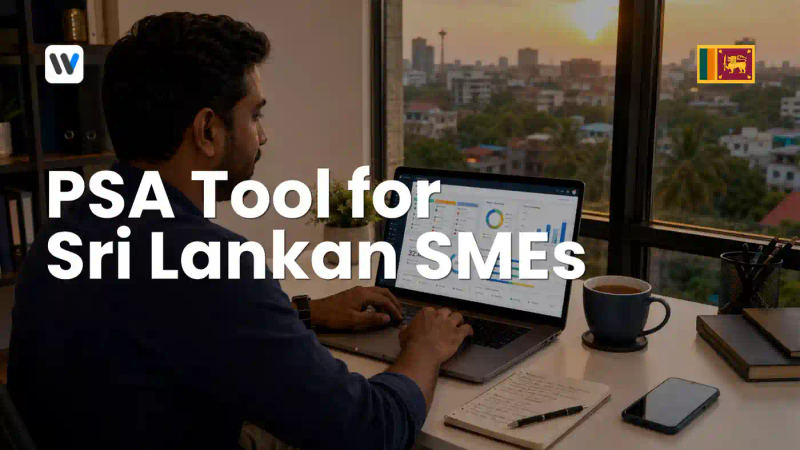 Herramienta PSA para PYMEs en Sri Lanka, automatización de servicios profesionales, Worklenz PSA, software de gestión de proyectos para pequeñas empresas