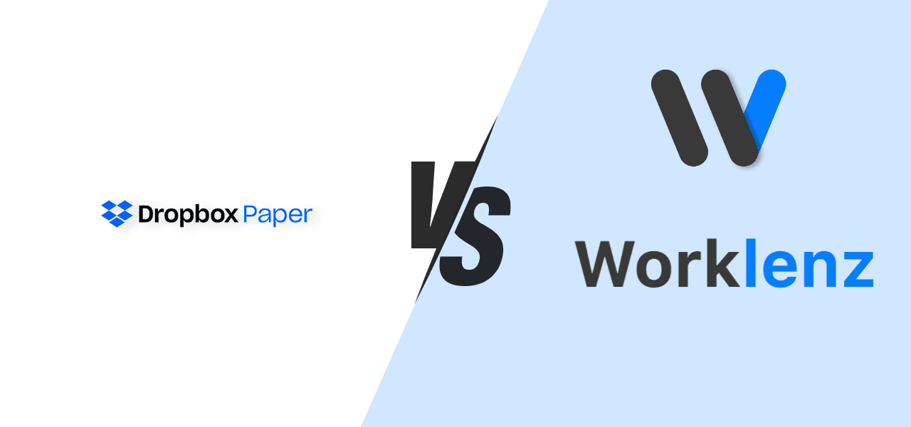 dropboxpaper vs worklenz, alternative for dropboxpaper project managemet tool, task management, resource management, productivity